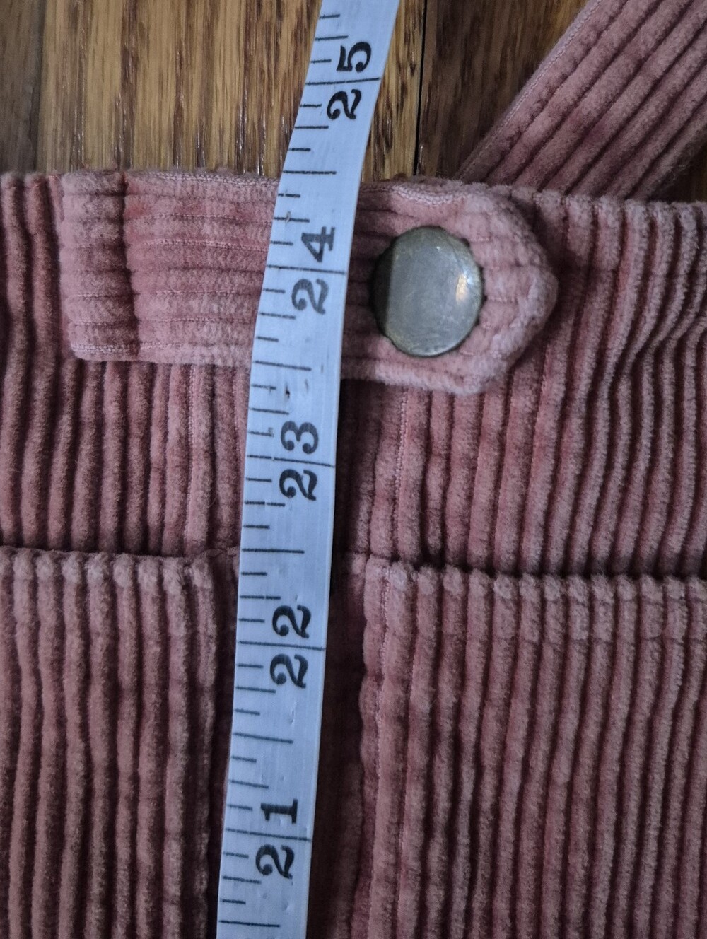 Forever 21 90s-Vibe Blush Corduroy Zip-Up Dress Medium - Picture 9 of 10